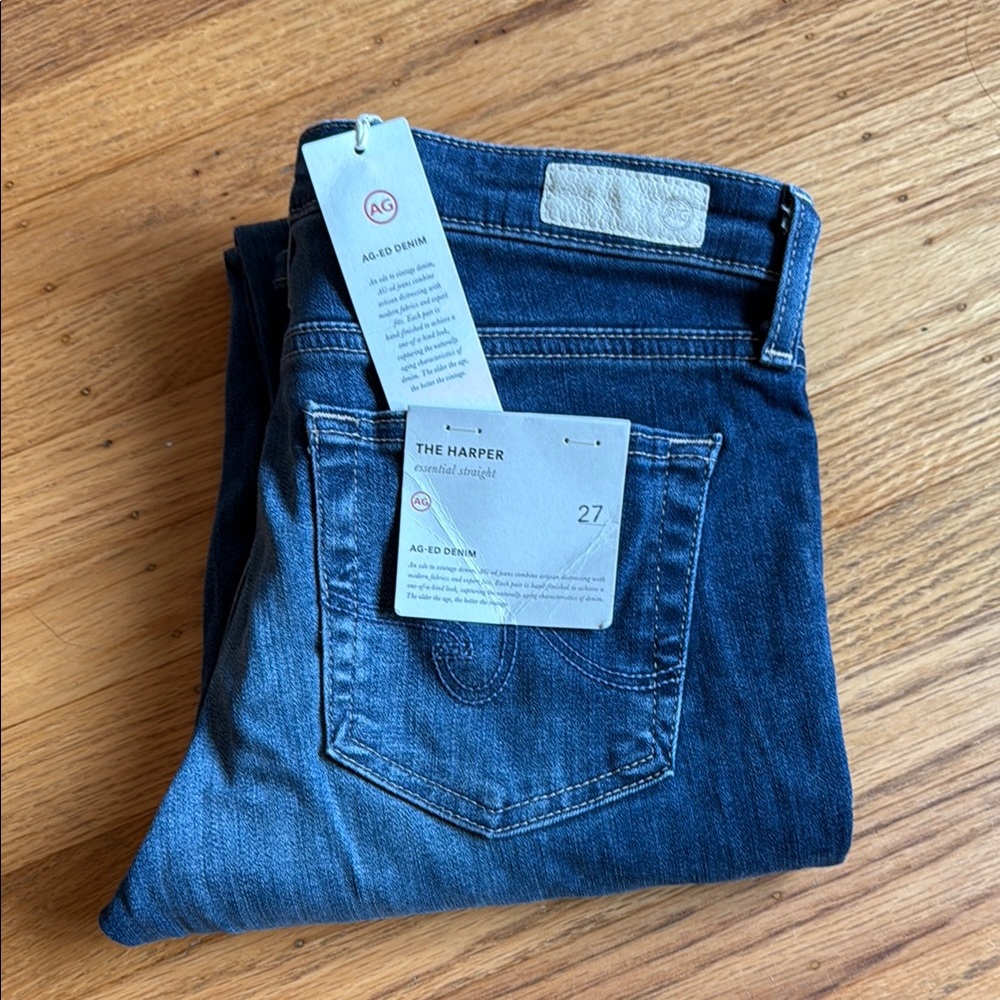 Ag Adriano Goldschmied Harper Women’s Blue Jeans Size 27